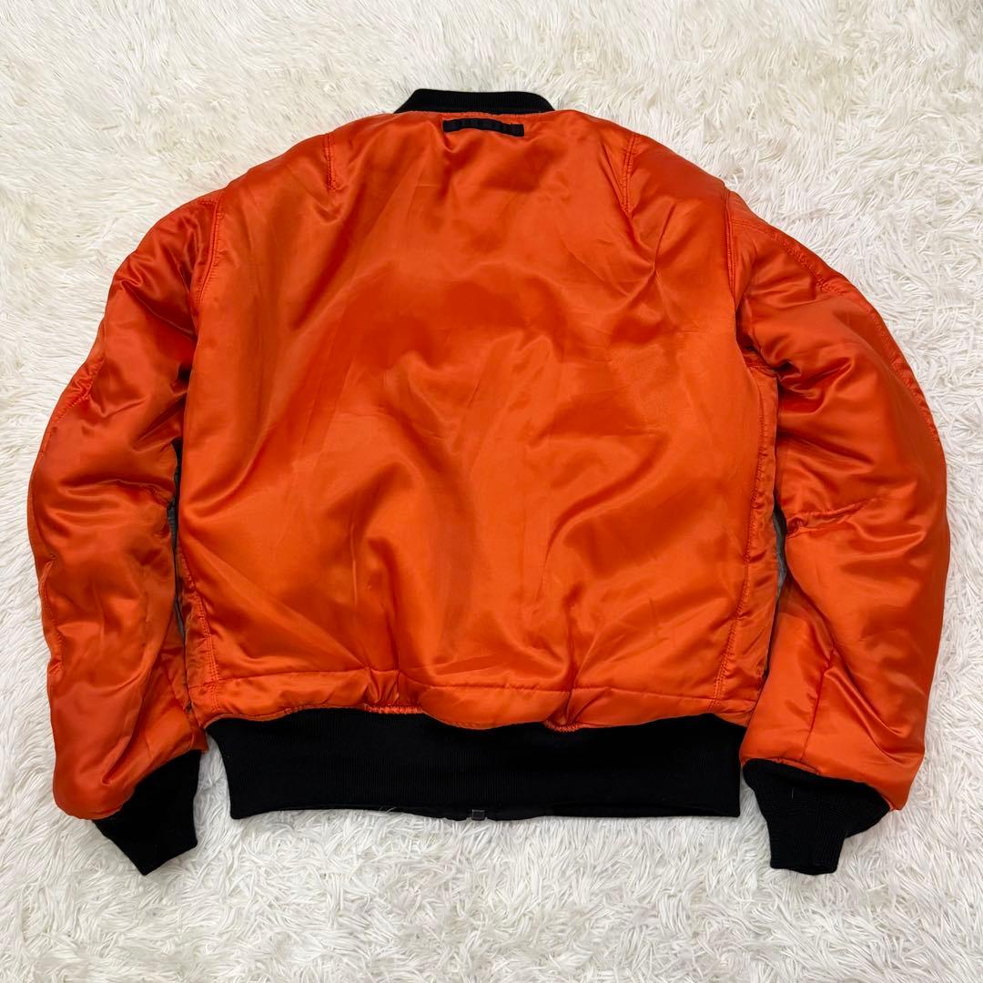 1889　AVIREX　MA-1フライトジャケット　XXL 　黒　ブラック