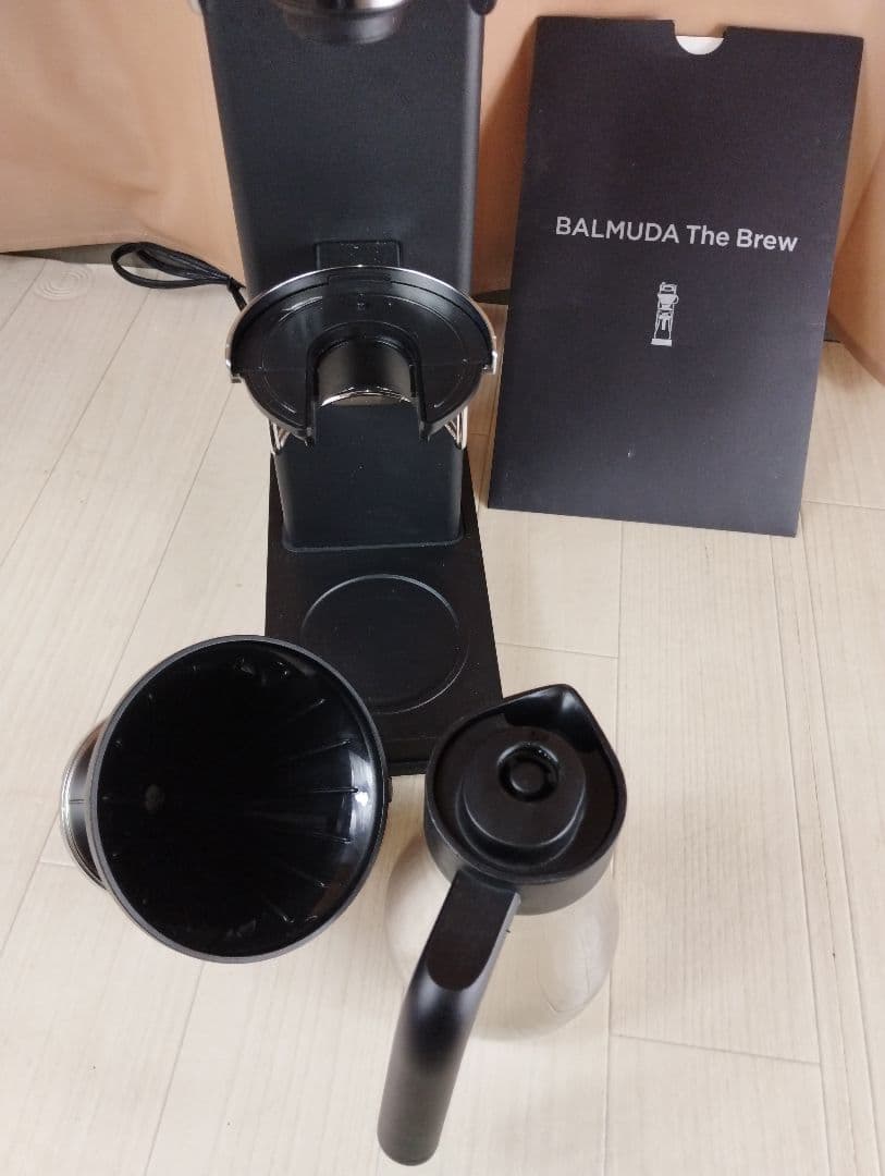 バルミューダ The Brew K06A オープンドリップ式コーヒーメーカー