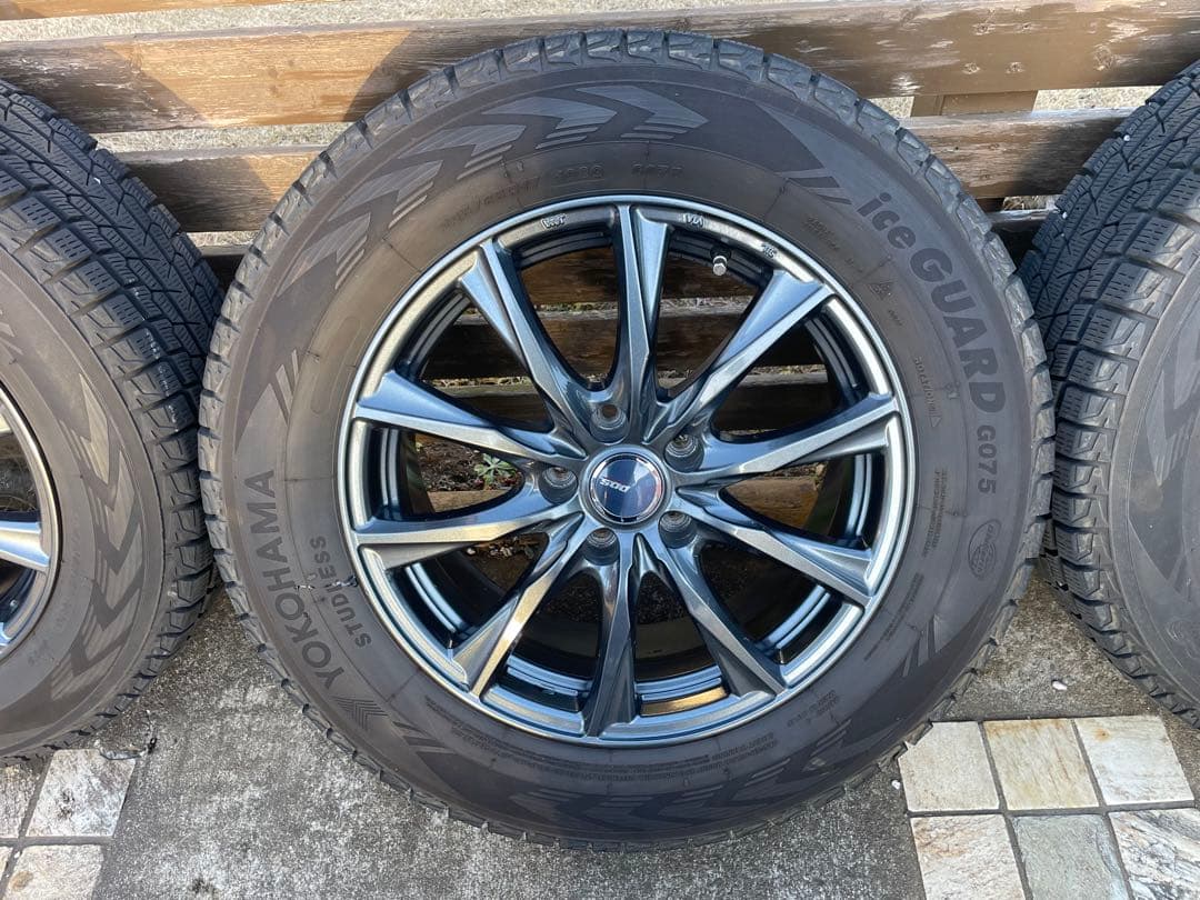 ヨコハマ アイスガード G075 225/65R17 スタッドレス　ホイール付き