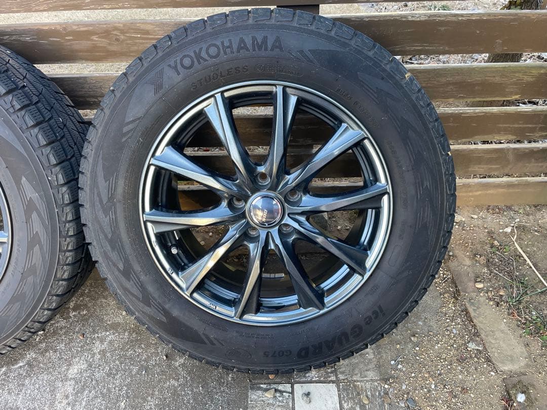 ヨコハマ アイスガード G075 225/65R17 スタッドレス　ホイール付き