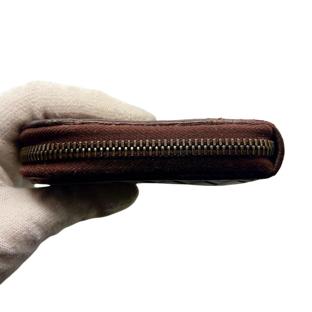 BOTTEGA VENETA ブラウン イントレチャート 長財布 6629