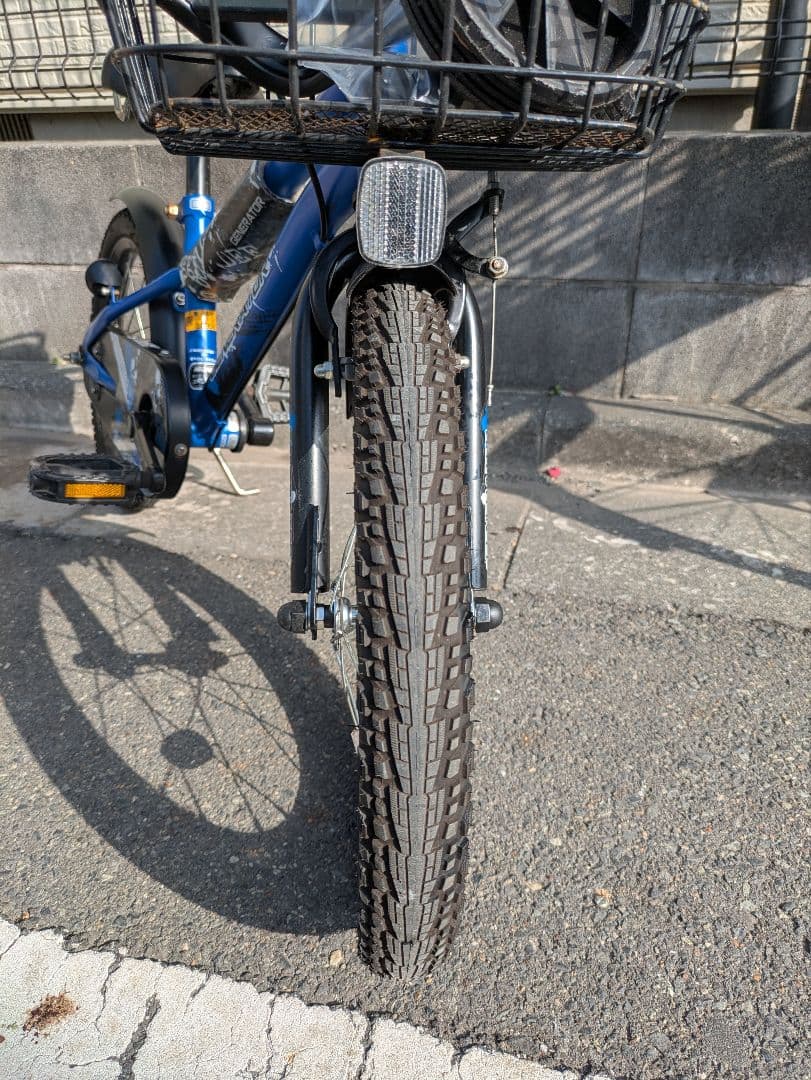 東京　引渡　子供・幼児用自転車 16インチ 青　補助輪付き　近隣配送致します。