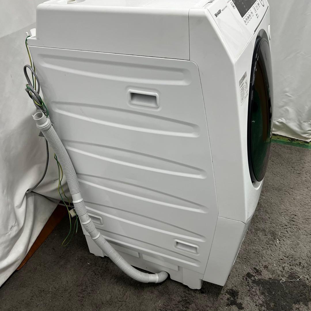 ★987　ドラム式洗濯機　22年製　シャープ　10キロ　乾燥　大容量　設置無料