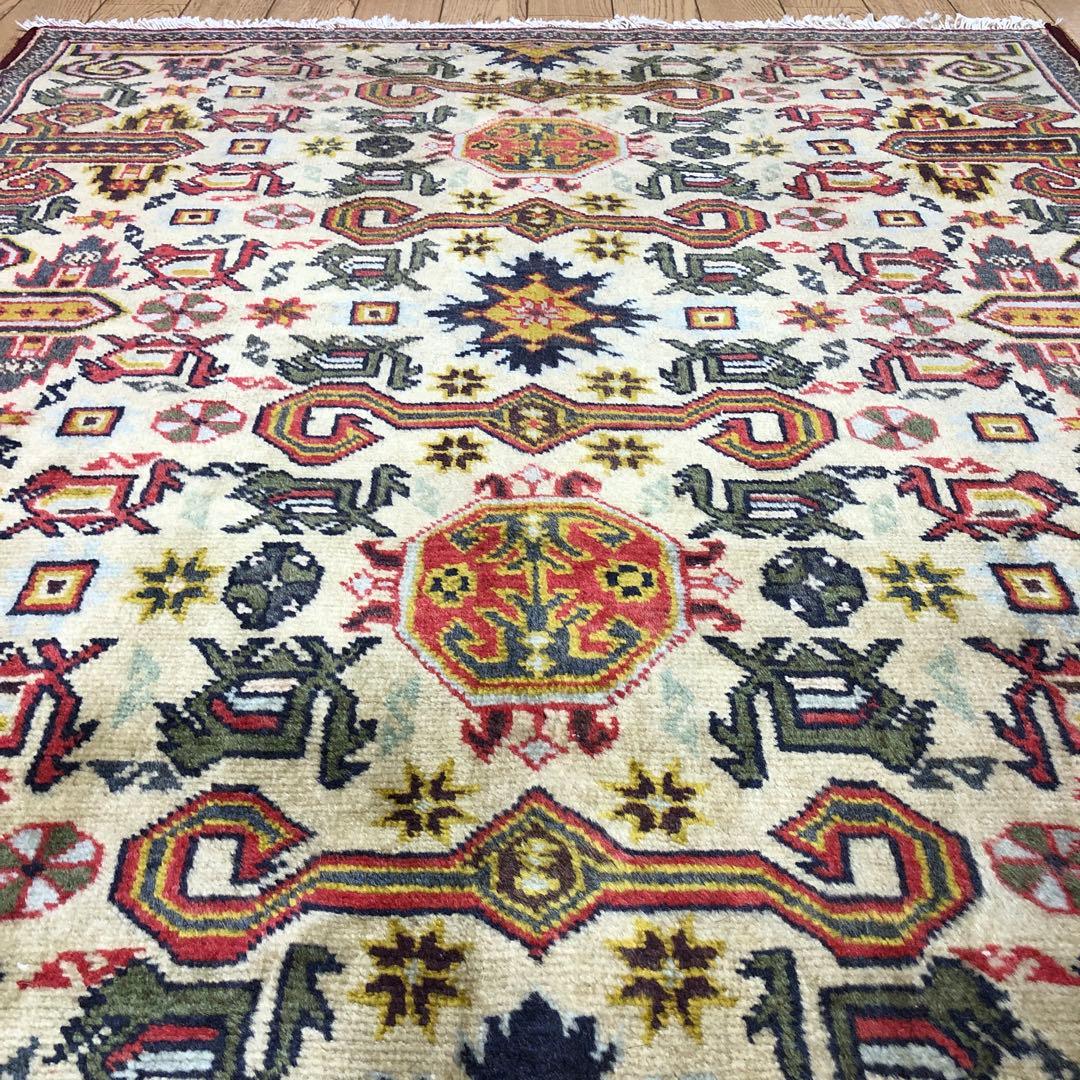 ペルシャ絨毯 ヴィンテージラグ 150×82cm 手織り オールドpersia