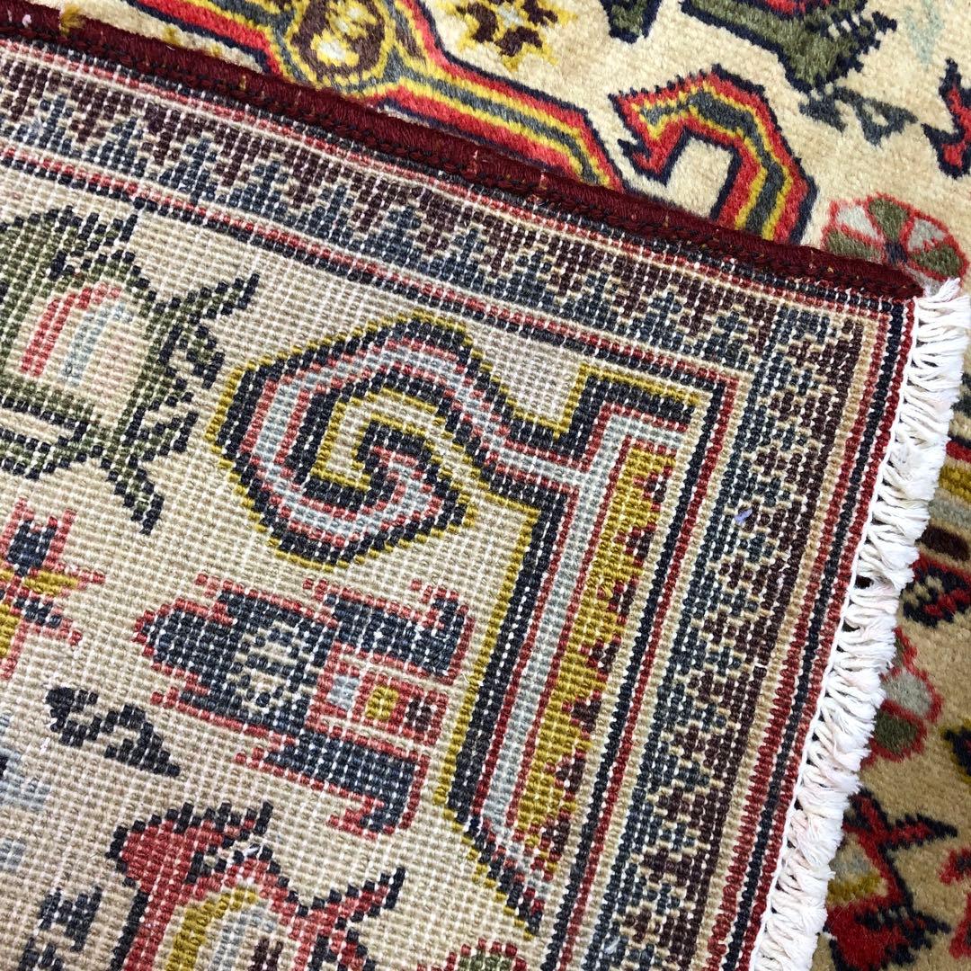 ペルシャ絨毯 ヴィンテージラグ 150×82cm 手織り オールドpersia