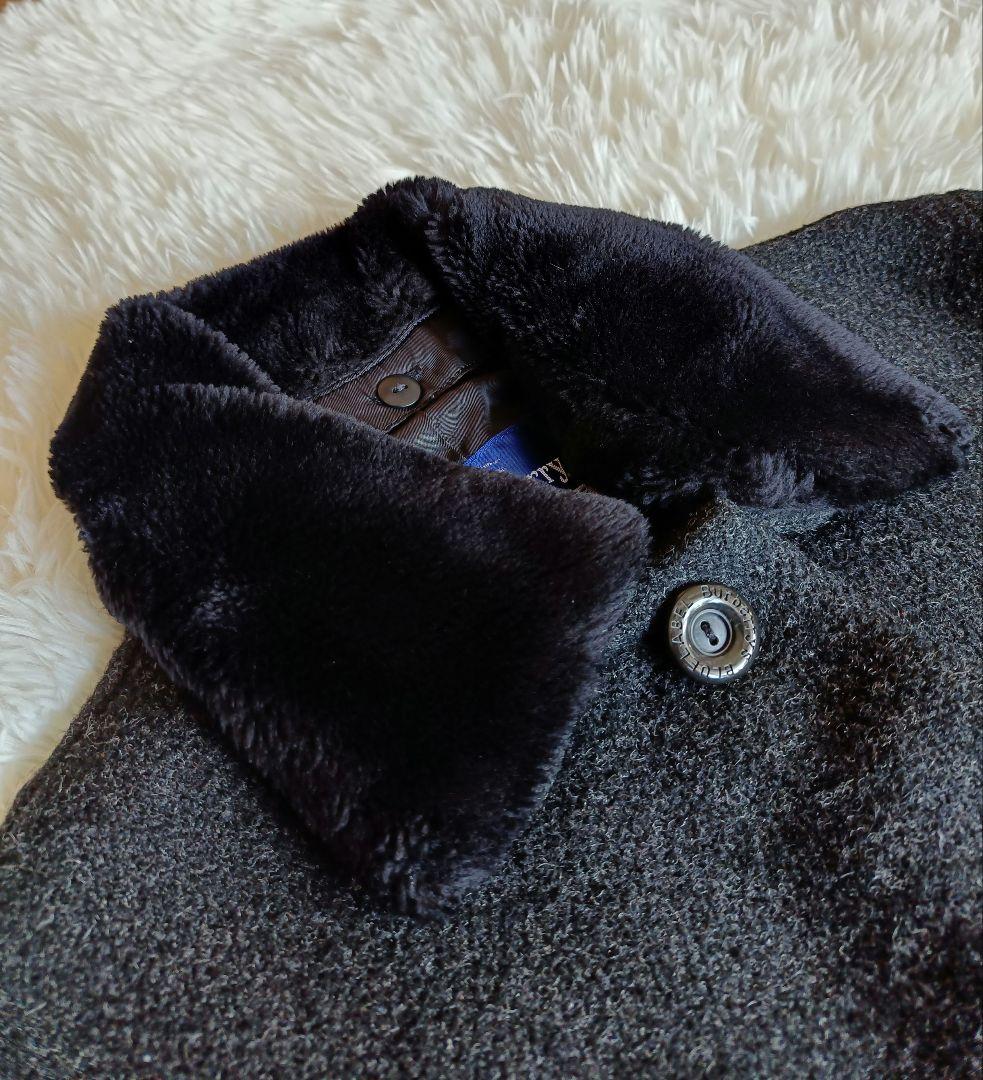 美品上質　 Burberry BLUE LABEL バーバリーブルーレーベル　毛