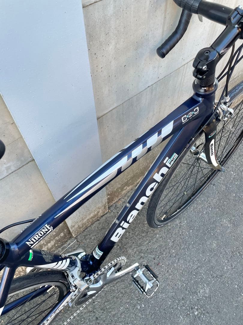 【超美品・整備済】ビアンキ　ビアニローネ7 27速　ロードバイク　CT470mm