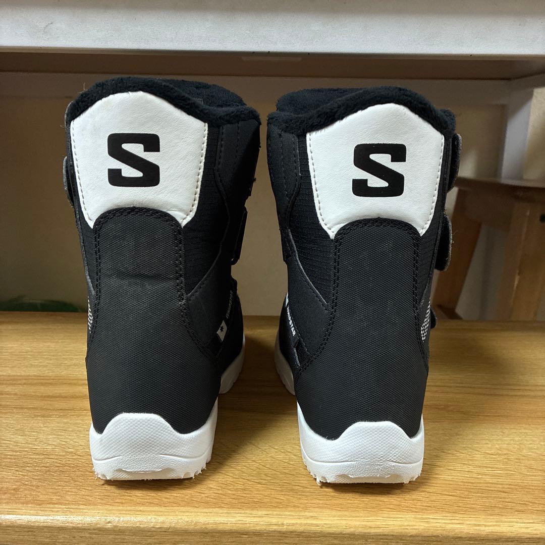 SALOMON 子ども用スノーボードブーツ ブラック