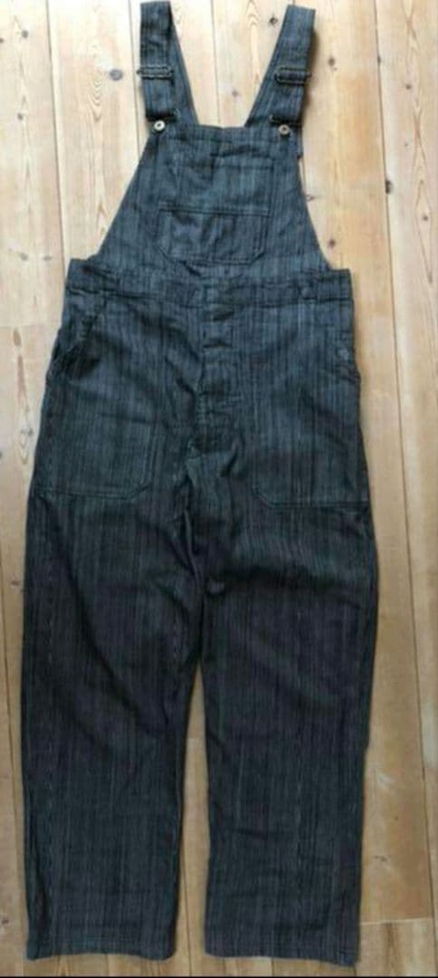 nest.Robe ダークグレー サロペット