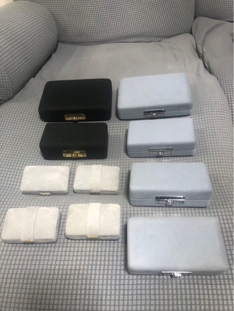 お買得★新品★すべてまとめて・ジュエリーボックス・ジュエリーケース★１０点セット