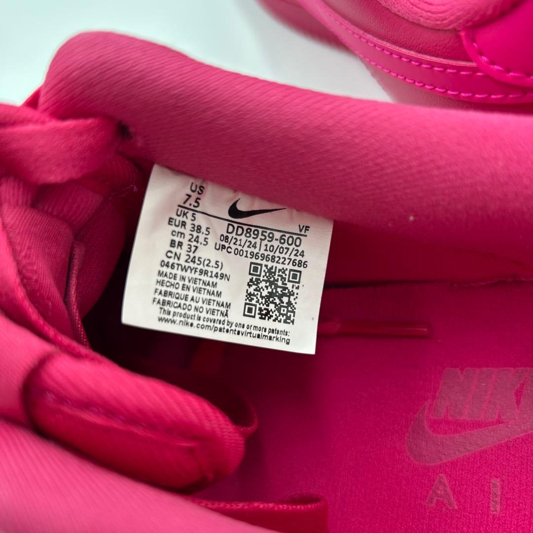 【セール中】✨美品✨NIKE エアフォース1 ピンク 24.5cm