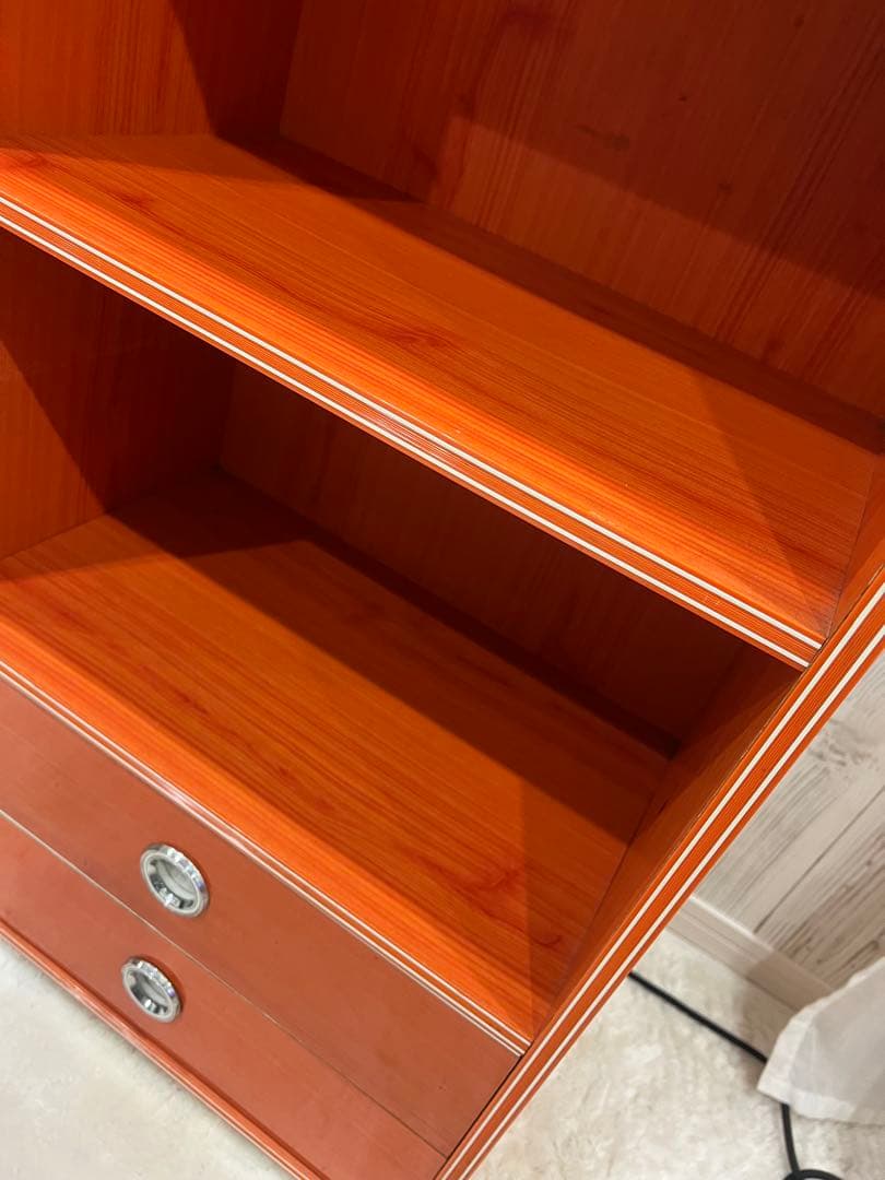 早い者勝ち☆レトロポップ 昭和レトロ ラック 3段2引き出し ヴィンテージ 収納