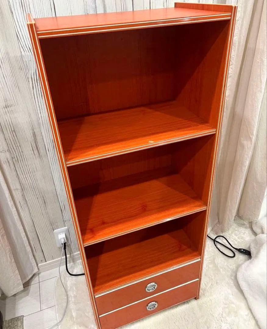 早い者勝ち☆レトロポップ 昭和レトロ ラック 3段2引き出し ヴィンテージ 収納