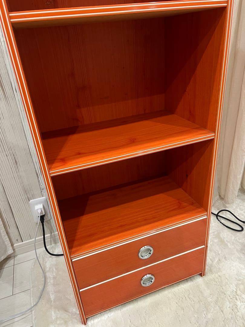 早い者勝ち☆レトロポップ 昭和レトロ ラック 3段2引き出し ヴィンテージ 収納