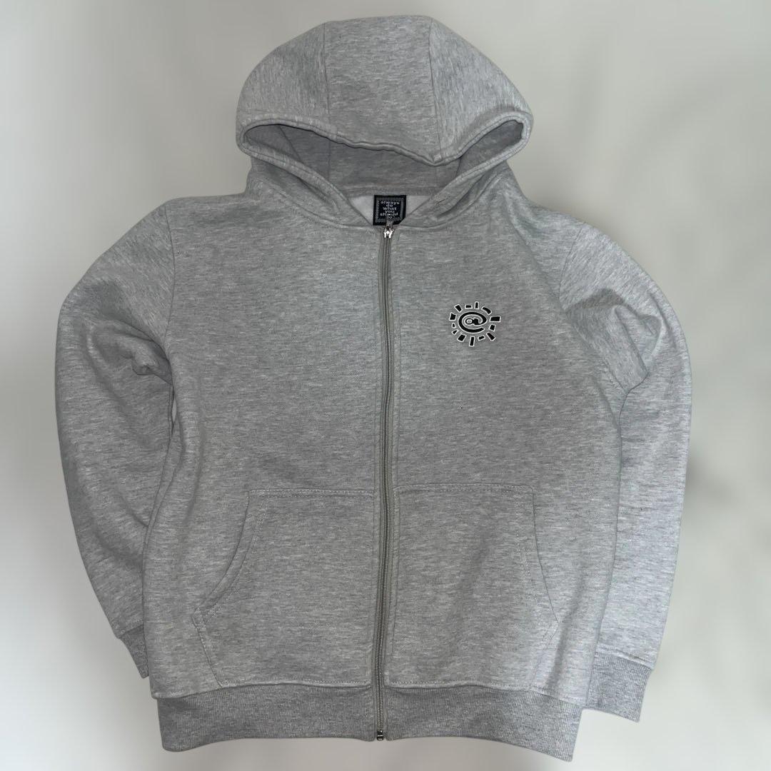 always do what you should do ジップパーカ