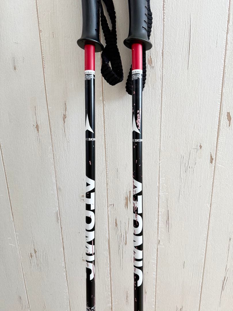 ATOMIC GL 120 スキー3点セット ビンディング ポール 90 子供