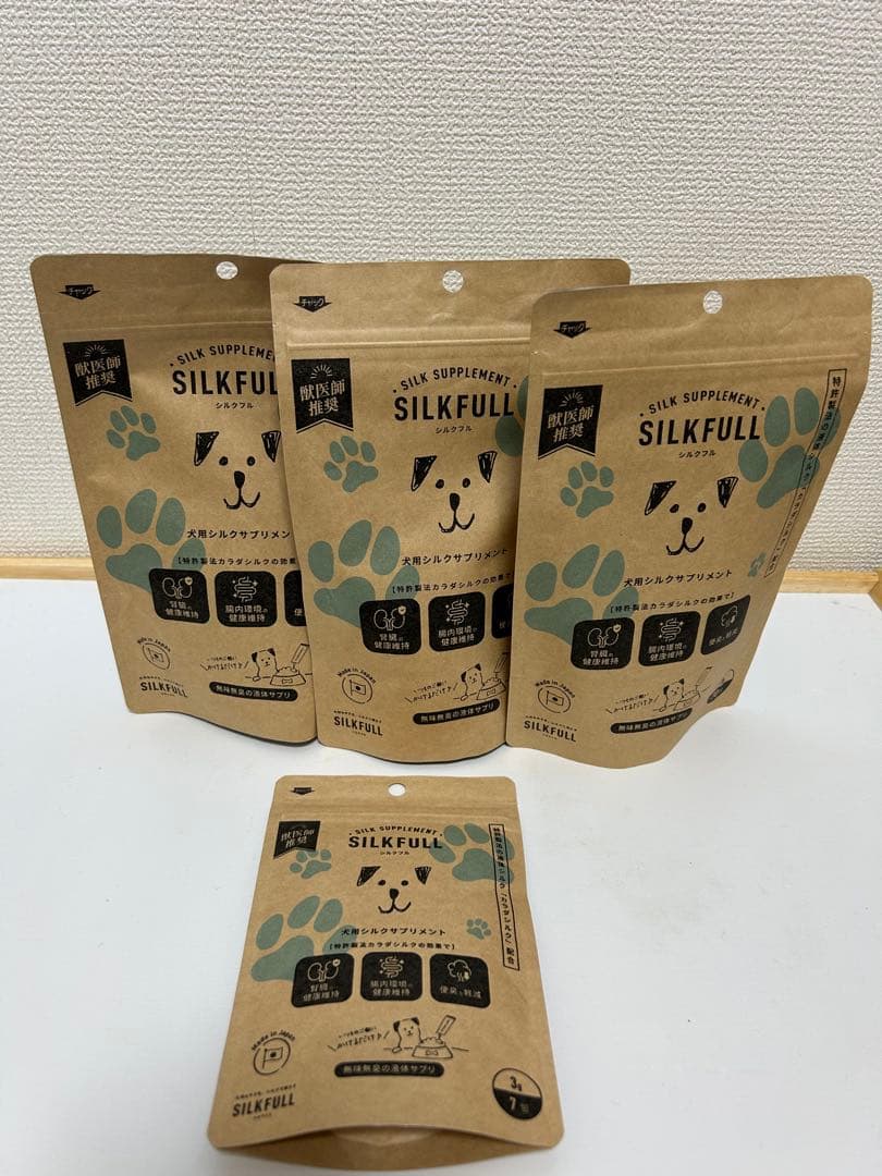 SILKFUL シルクフル　犬用30包×3 おまけ付き