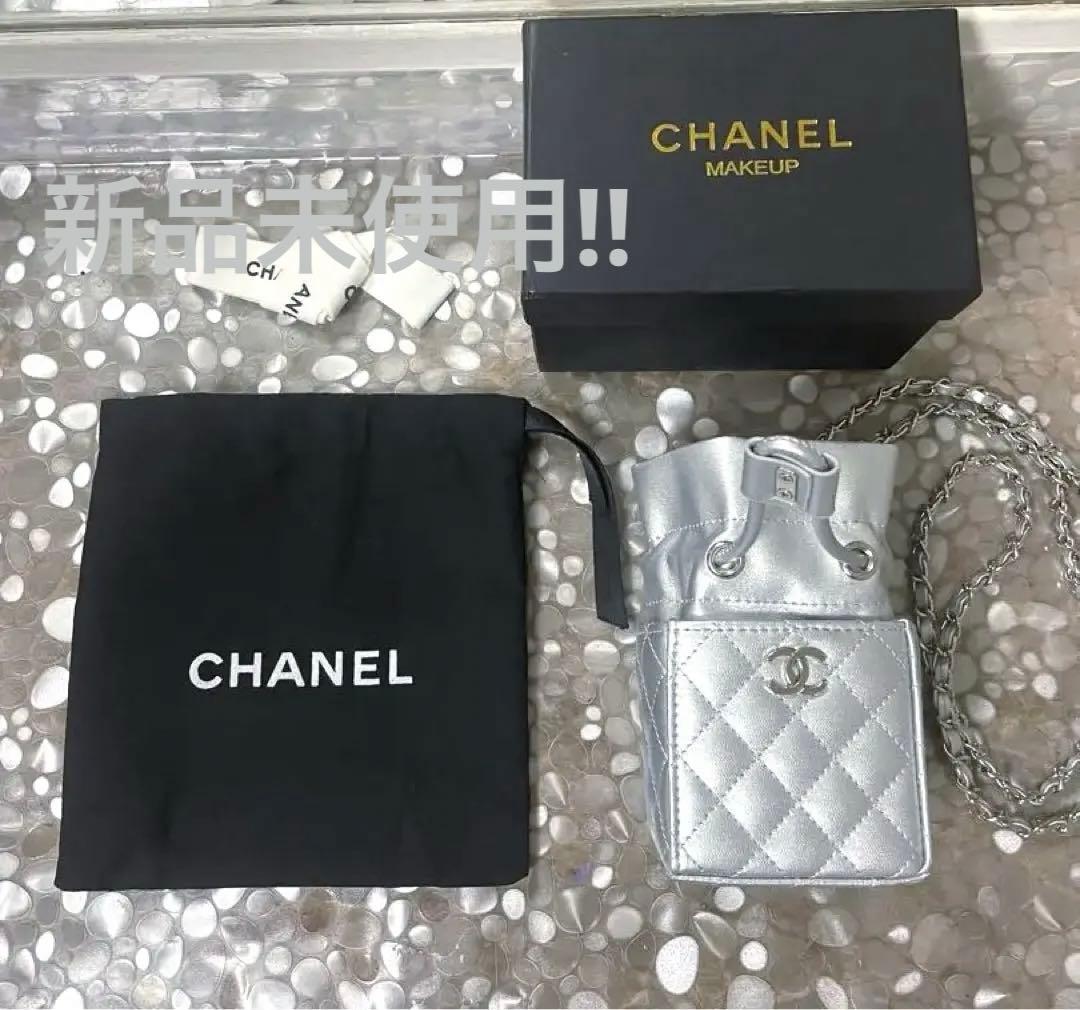 新品未使用！シャネル★CHANEL★非売品★ノベルティ★シルバー★キルティング