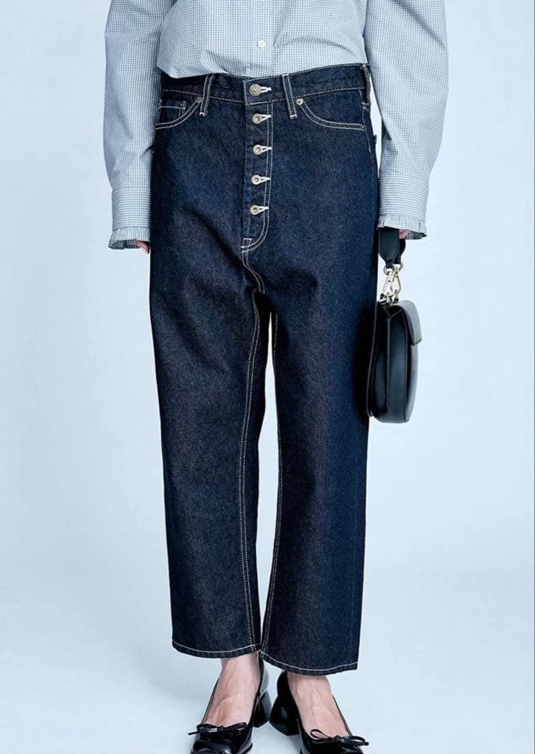 ブリル BRILL ボタンフライデニムパンツ