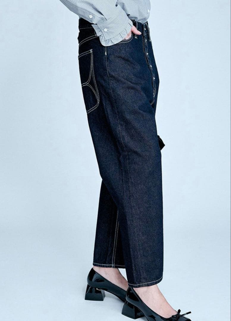 ブリル BRILL ボタンフライデニムパンツ