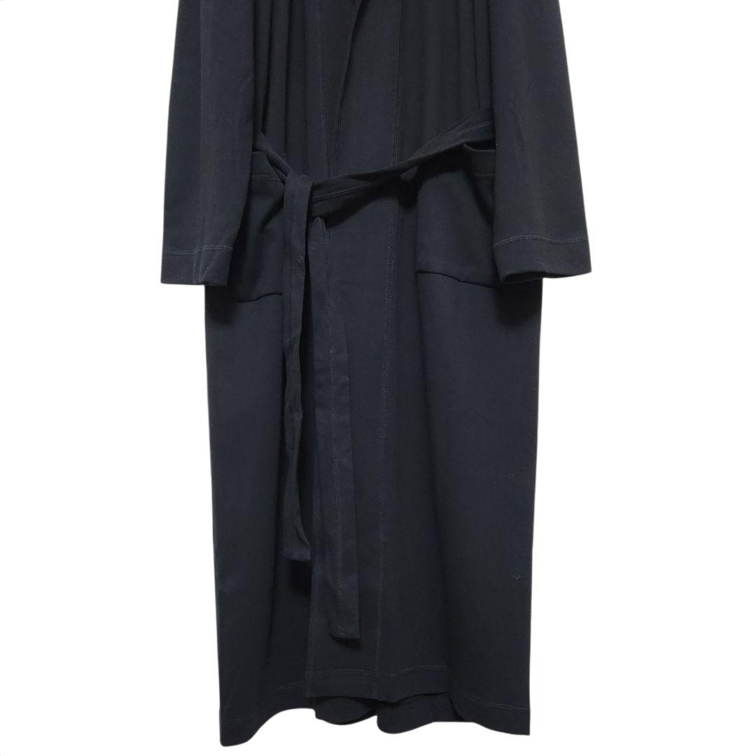 【美品】Y's for living ワイズ 日本製 ガウンコート ブラック