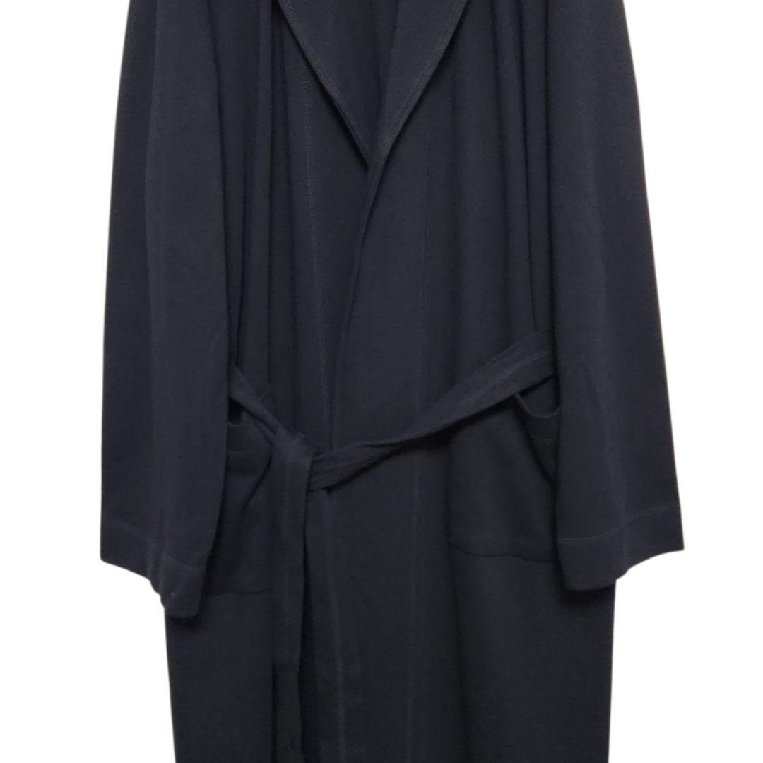 【美品】Y's for living ワイズ 日本製 ガウンコート ブラック