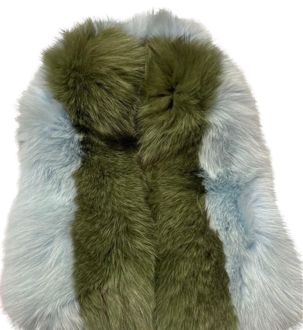 CHARLOTE.SIMONS フォックスファーマフラー　シャーロットシモーヌ