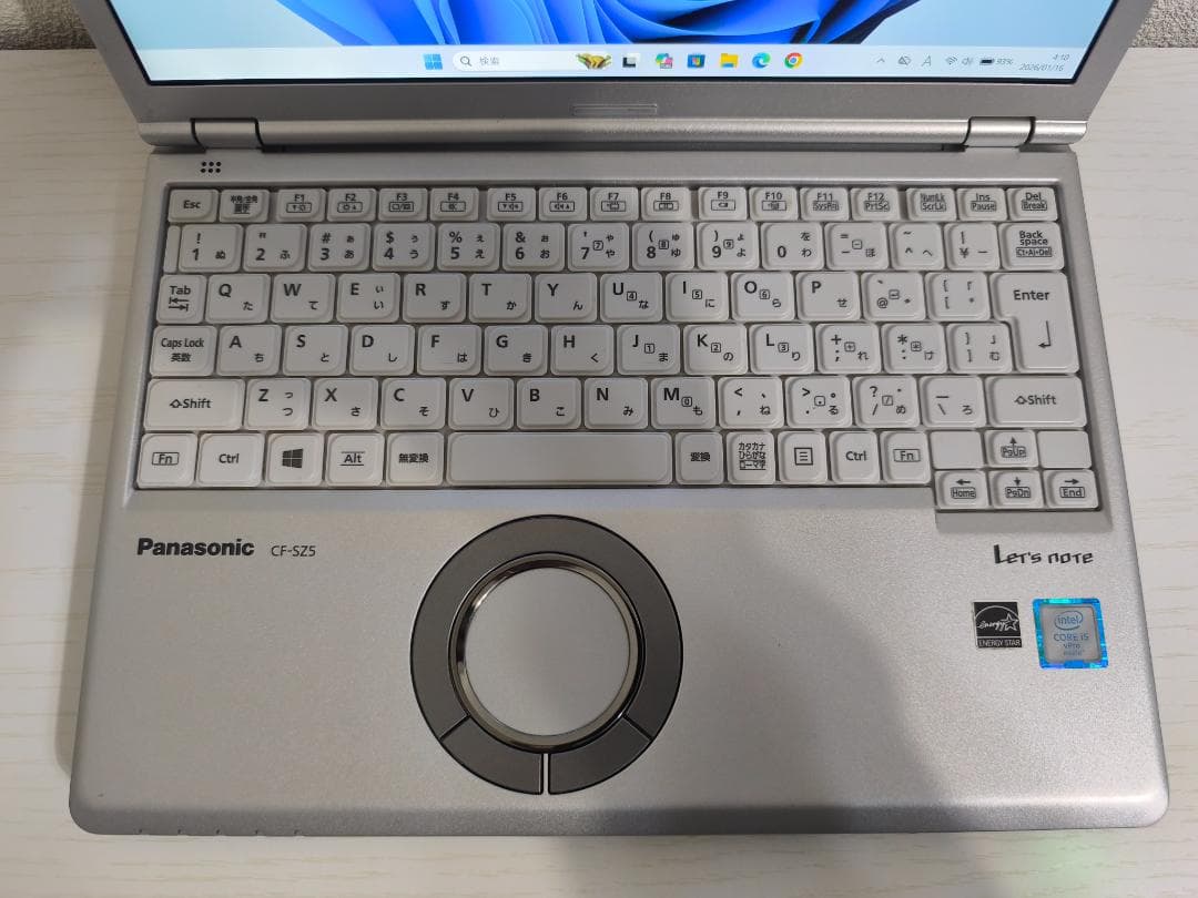 モバイルノート Panasonic Let's note CF-SZ5 SSD