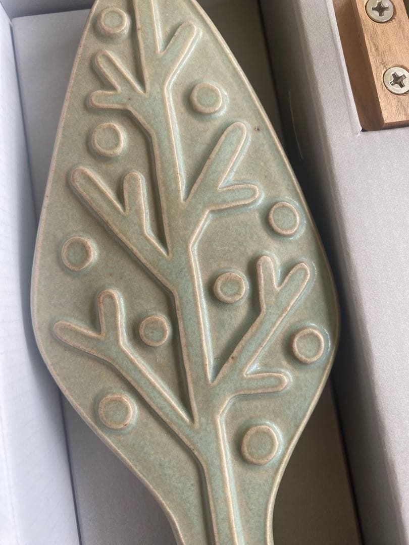 【新品未使用】ミナペルホネン 壁フック　moku TREE HOOK グリーン