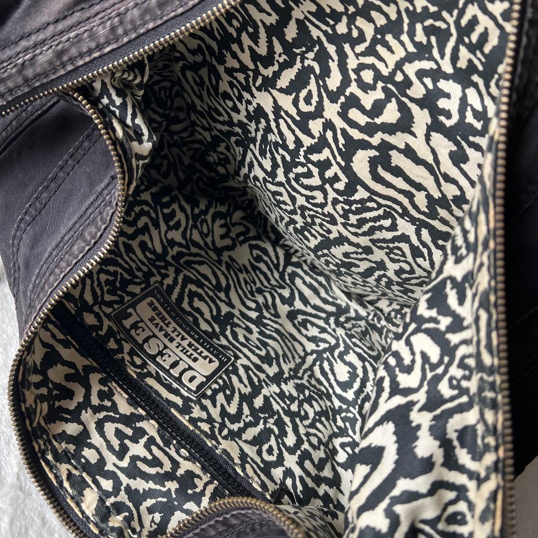 90s 00s y2k archive DIESELショルダーバック 三日月