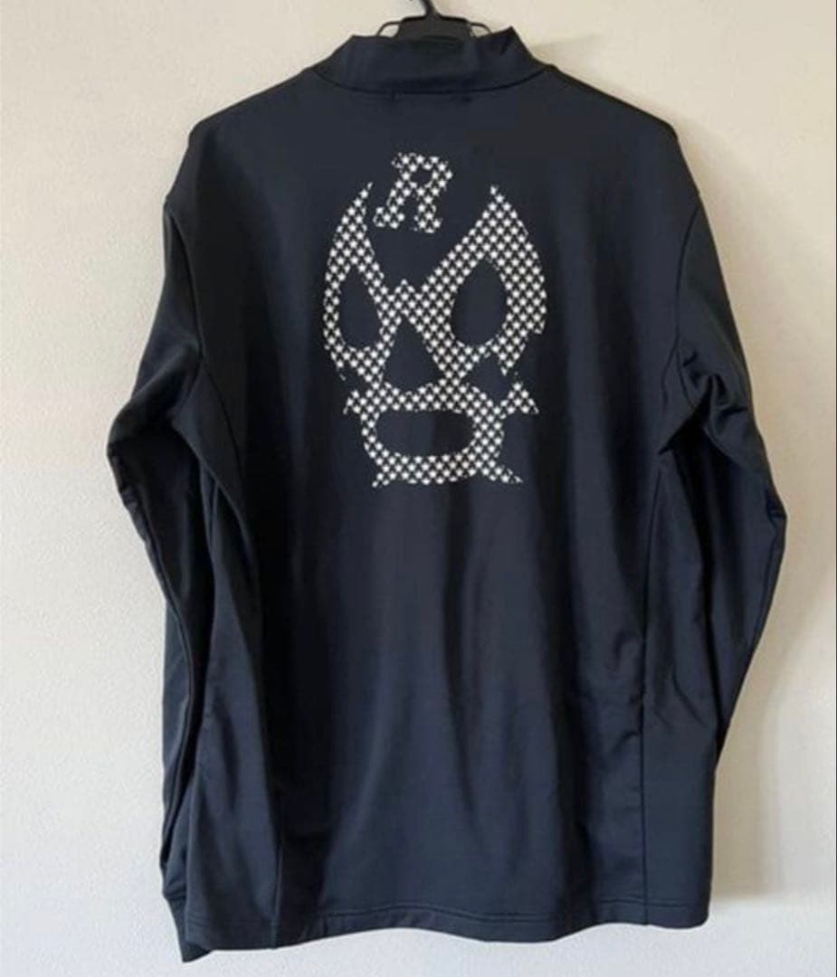 ラッセルノ　モックネック長袖　ブラック