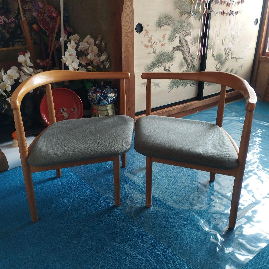 親子の椅子（女の椅子）秋岡芳夫　2脚1セット