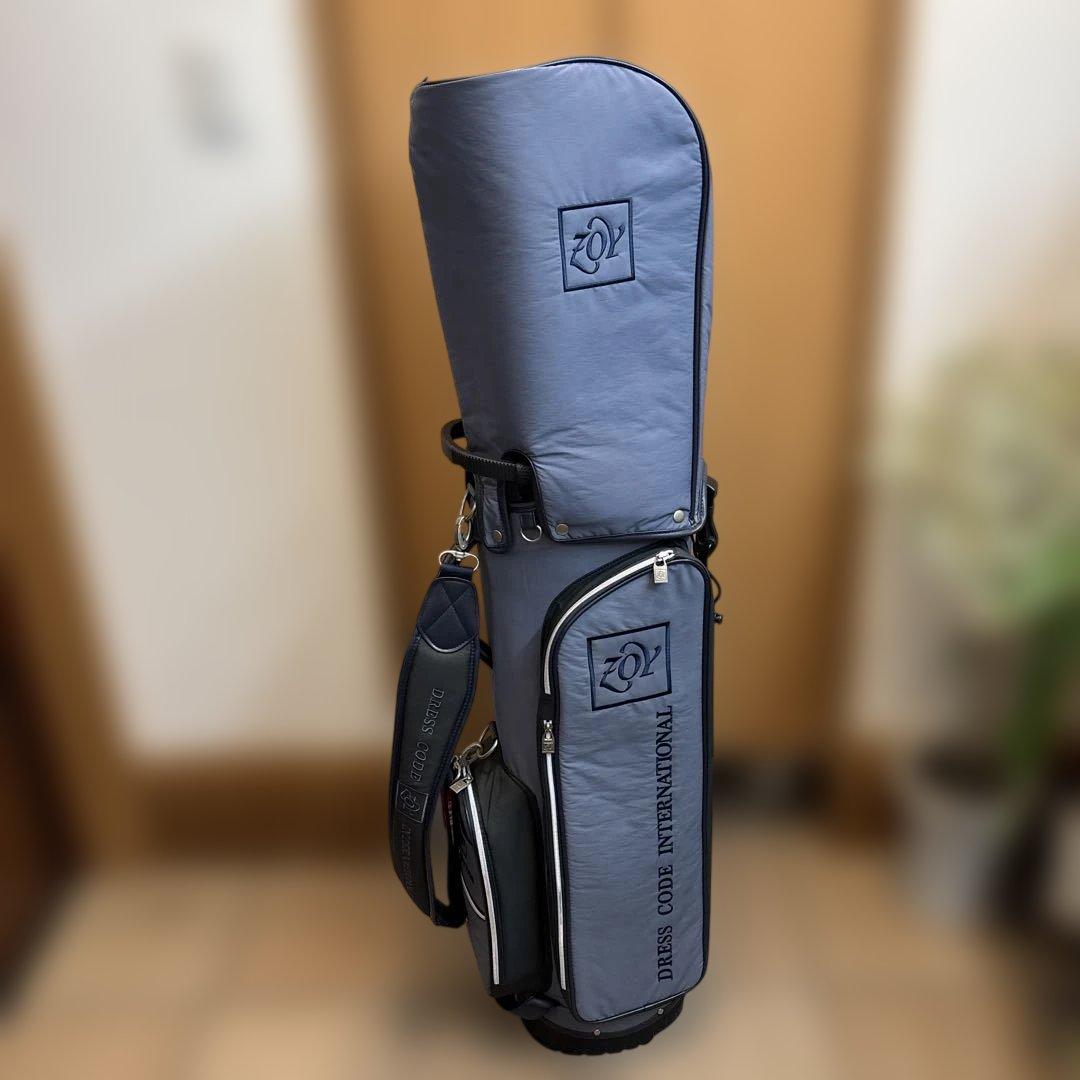 ZOYゾーイ スタンド型キャディバッグ 9.5型 軽量タイプ ブルー系