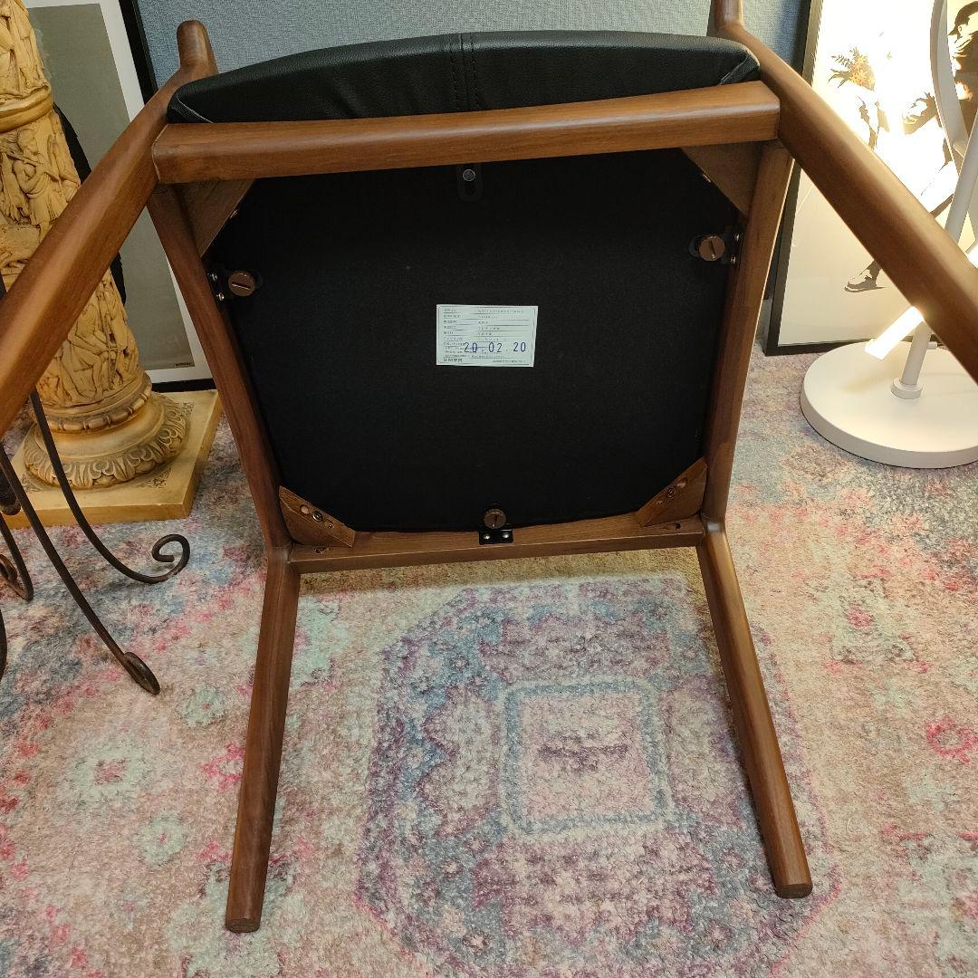 【panda】 関家具ダイニングチェア ウォールナット 無垢材 天然木