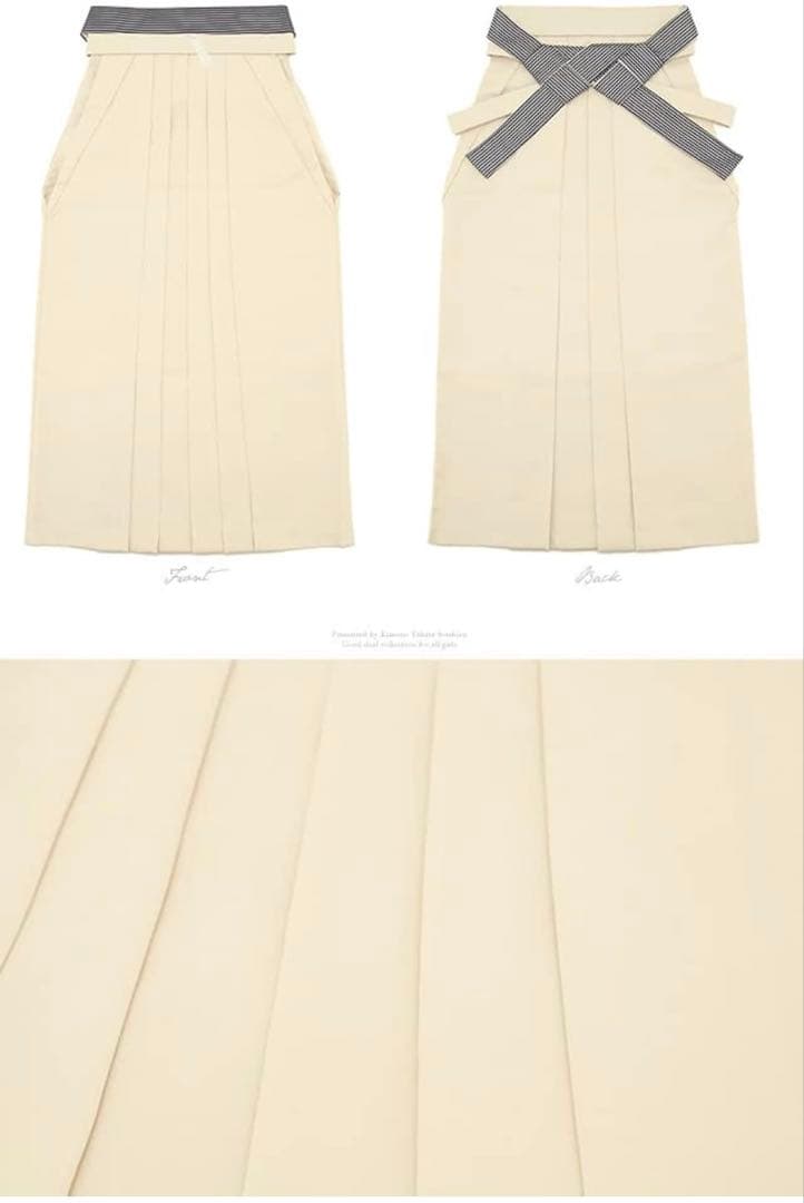 [SOUBIEN] 着物＆袴（袴試着のみ・襦袢クリーニング済）160-170㎝