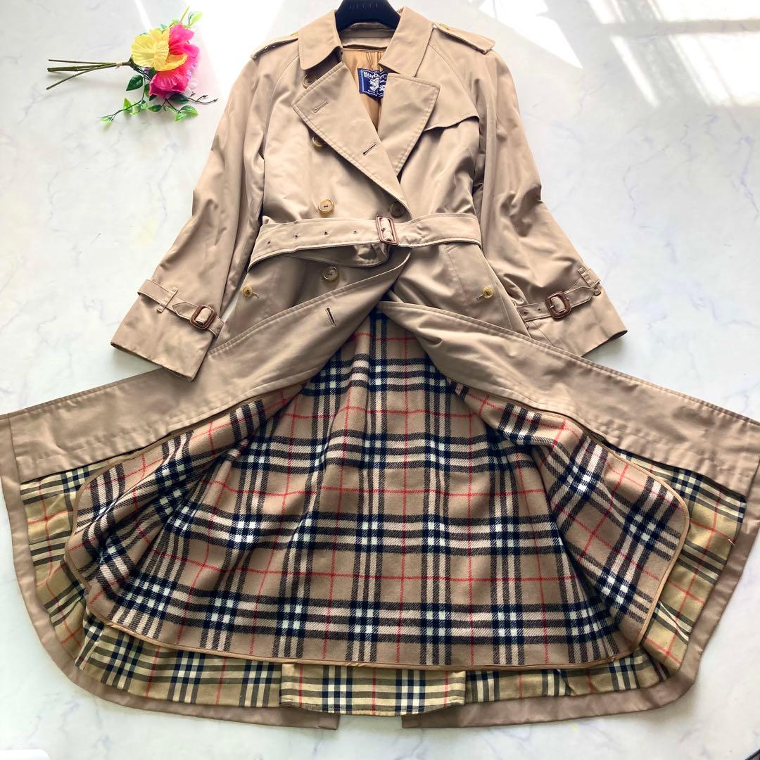 バーバリー トレンチコート ライナー付き ハニーベージュ ノバチェック