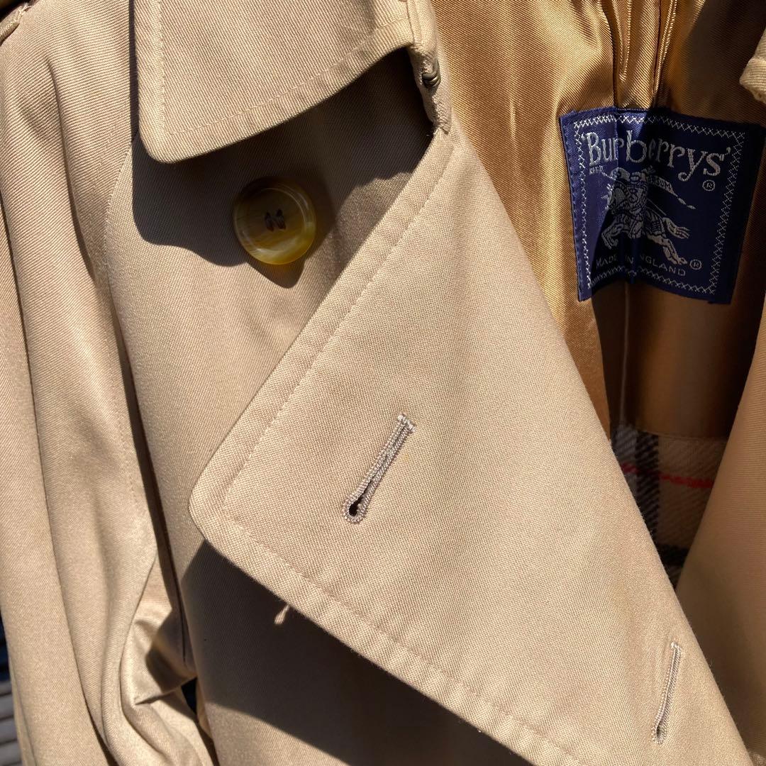 バーバリー トレンチコート ライナー付き ハニーベージュ ノバチェック