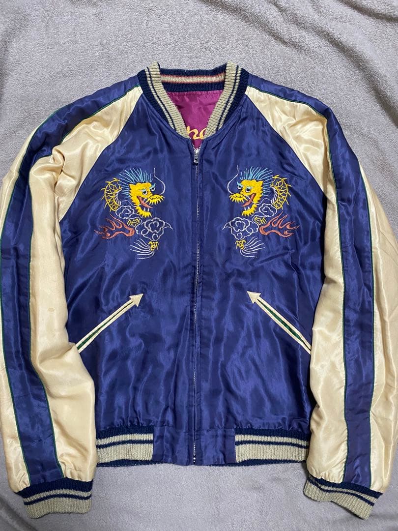 テーラー東洋 龍 日本限定 スカジャン レーヨン unisex vintage