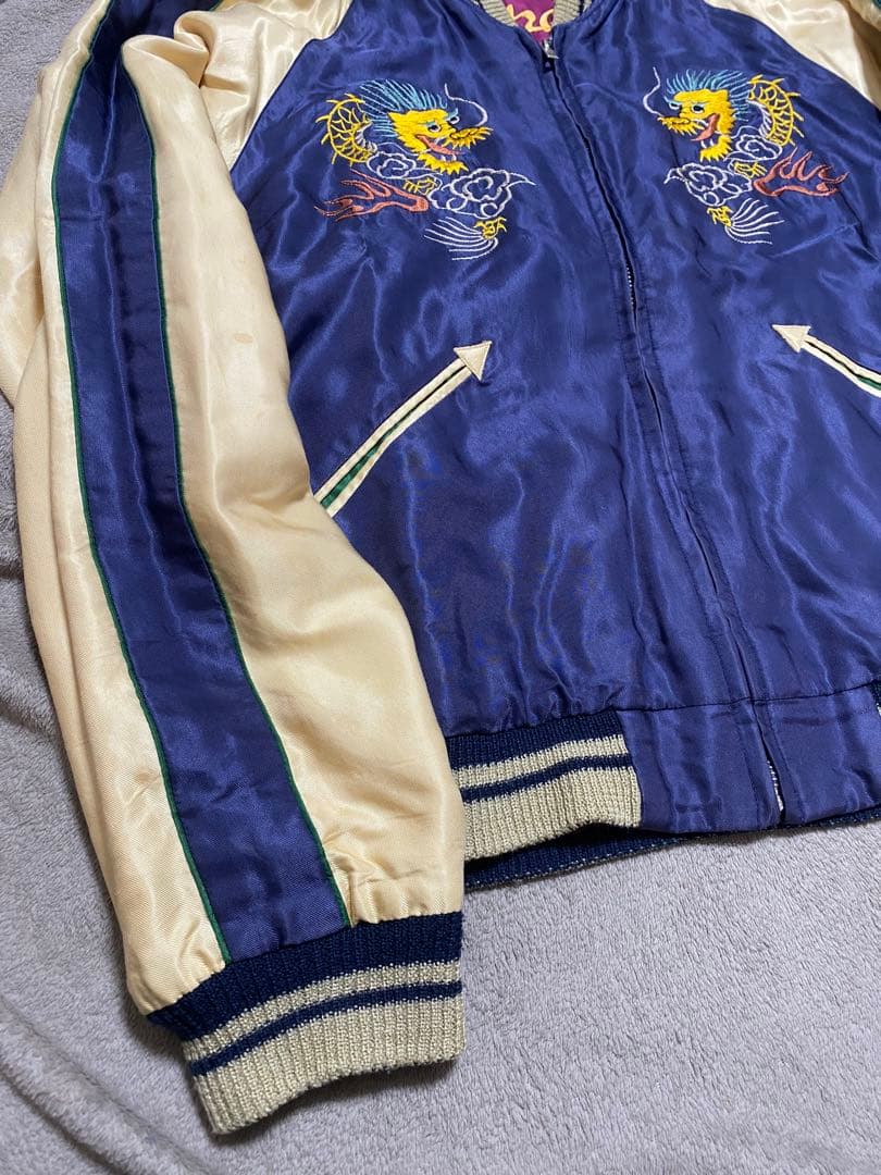 テーラー東洋 龍 日本限定 スカジャン レーヨン unisex vintage