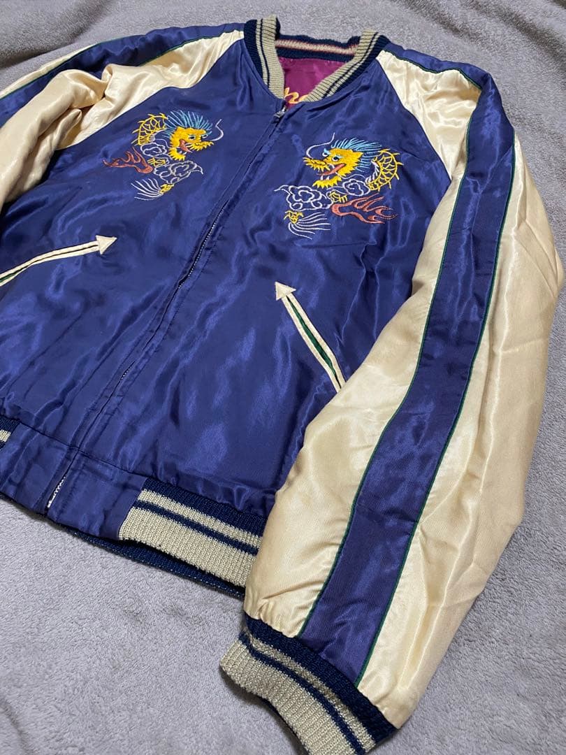テーラー東洋 龍 日本限定 スカジャン レーヨン unisex vintage