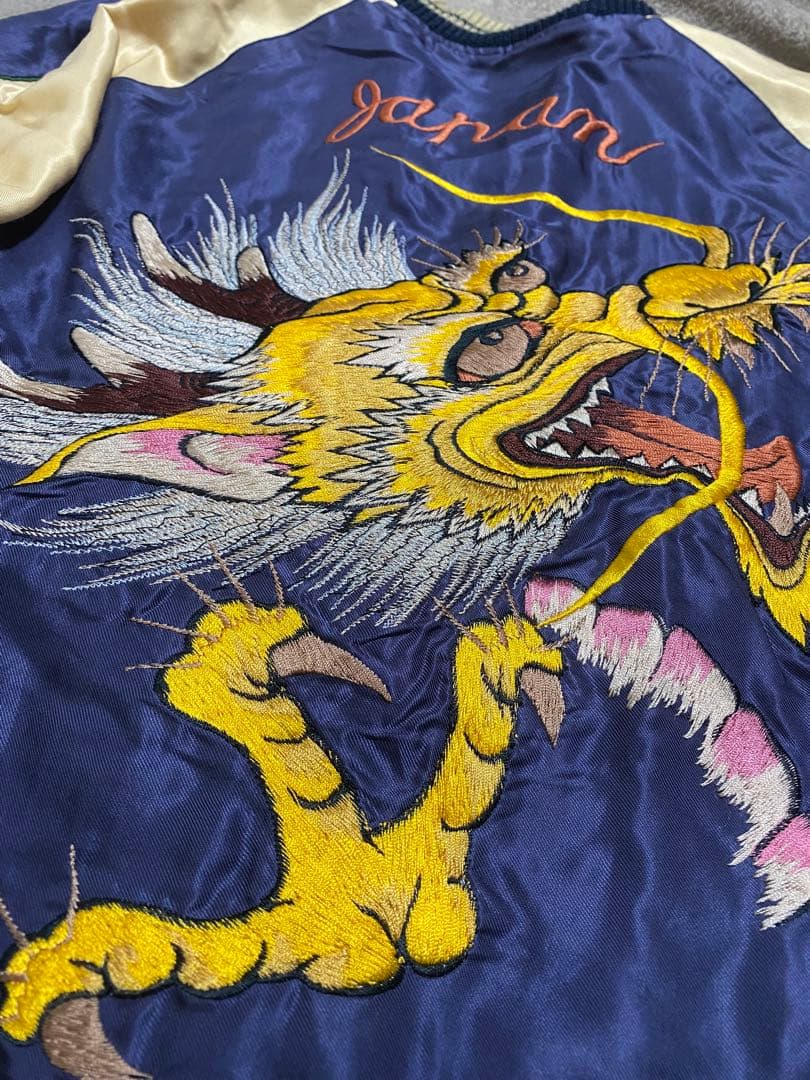 テーラー東洋 龍 日本限定 スカジャン レーヨン unisex vintage