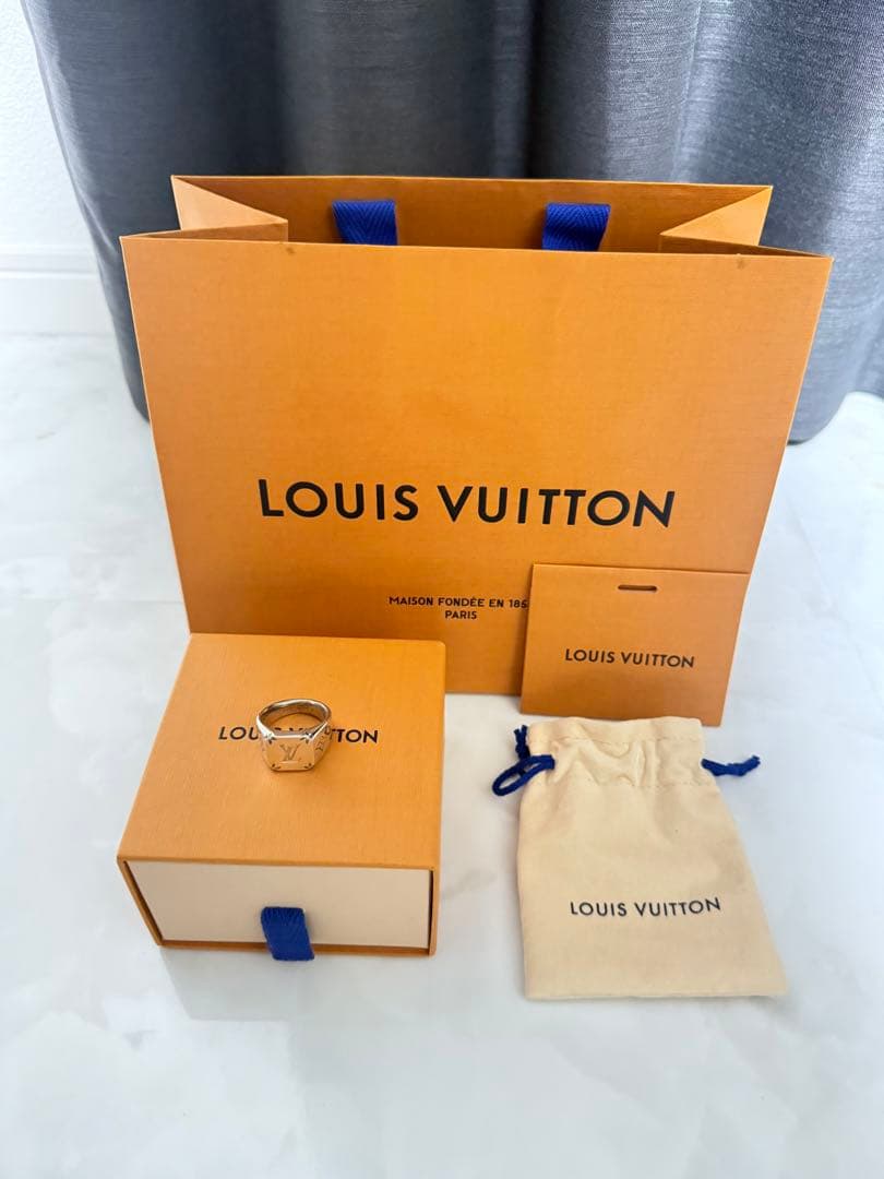louis vuittonルイヴィトン シグネットリング モノグラム
