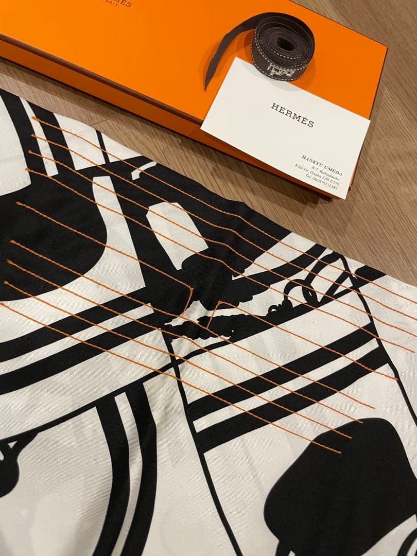 Hermes ポワント アシンメトリック ブリッド・ドゥ・ガラ 新品未使用