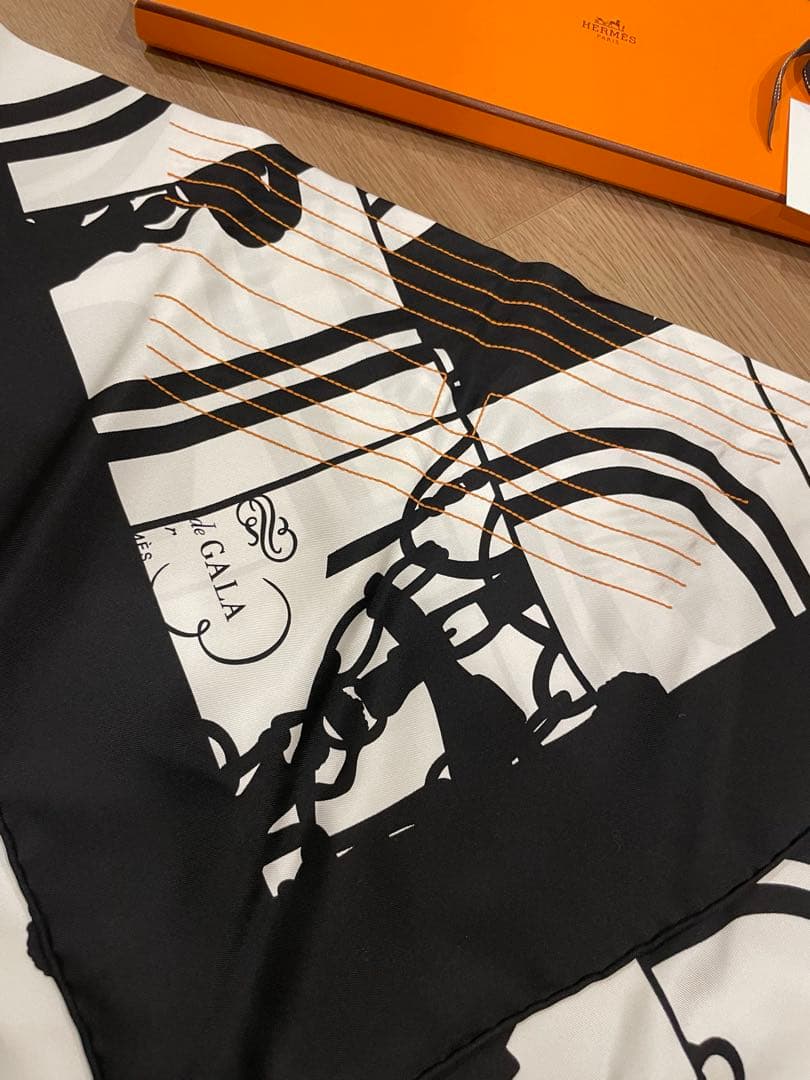 Hermes ポワント アシンメトリック ブリッド・ドゥ・ガラ 新品未使用