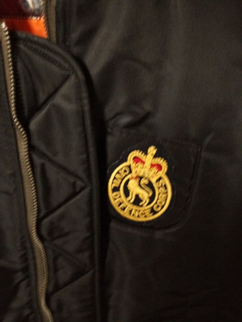 更に値下げ！定価は約４万！603 MIDWEST　ma-1　パイルウール仕様