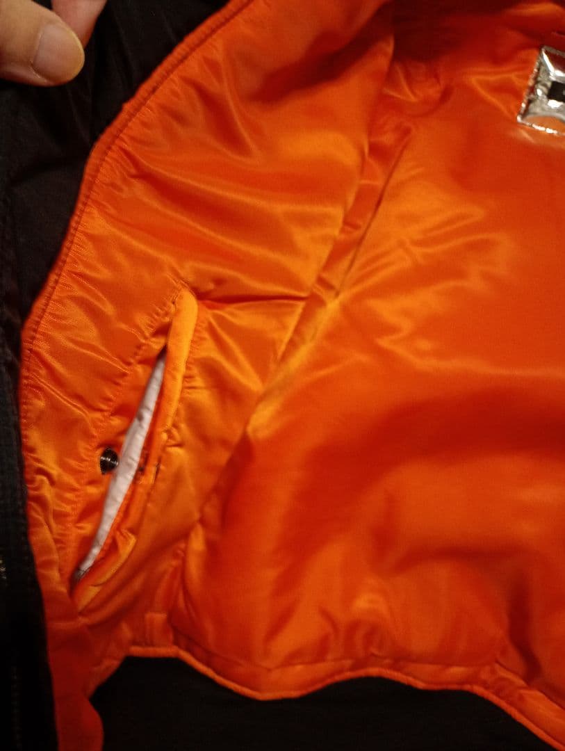 更に値下げ！定価は約４万！603 MIDWEST　ma-1　パイルウール仕様