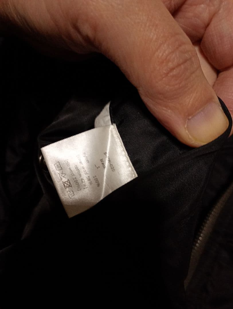 更に値下げ！定価は約４万！603 MIDWEST　ma-1　パイルウール仕様