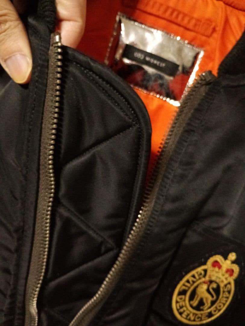 更に値下げ！定価は約４万！603 MIDWEST　ma-1　パイルウール仕様