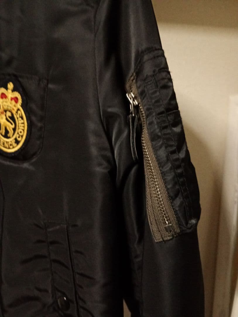 更に値下げ！定価は約４万！603 MIDWEST　ma-1　パイルウール仕様