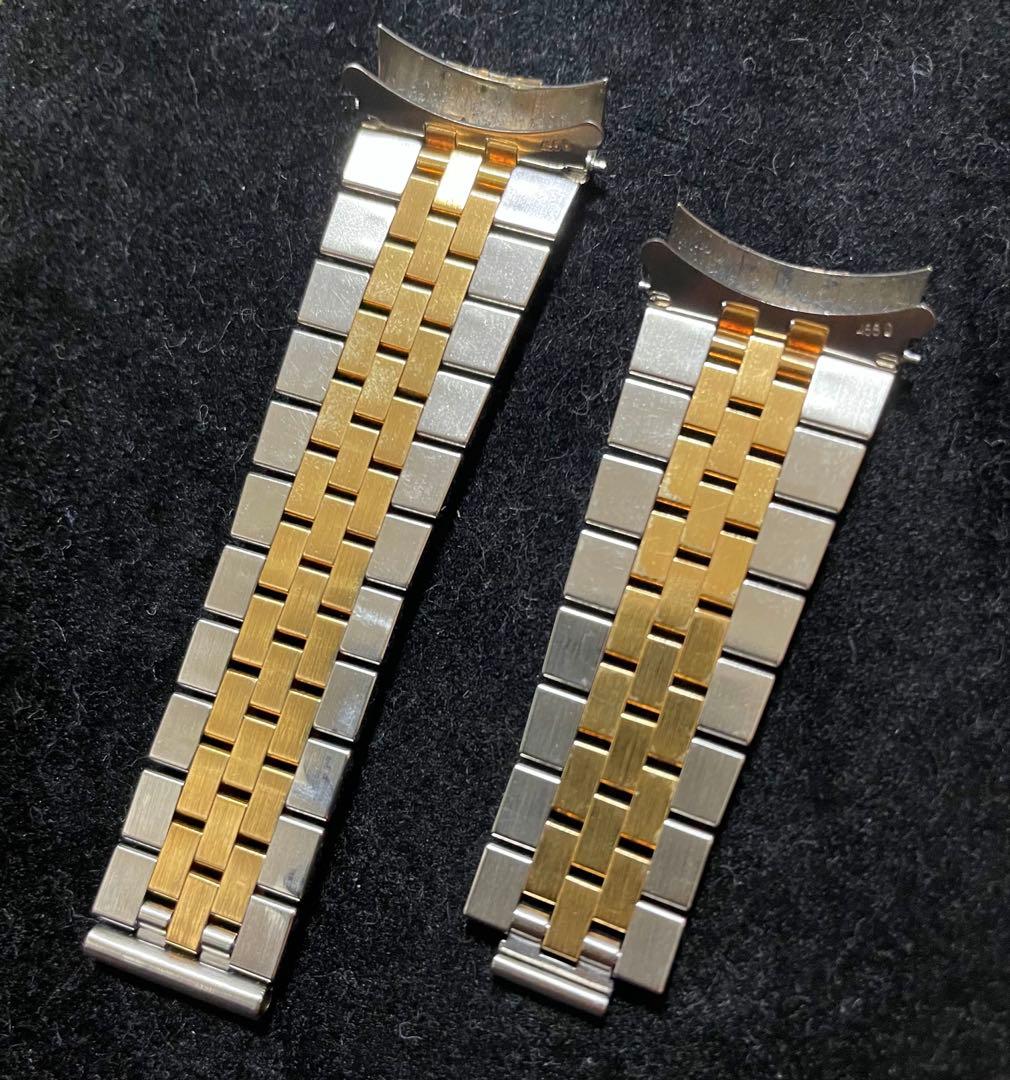 【希少】極美品ROLEX デイトジャスト 18金 コンビ ベルト/19コマ